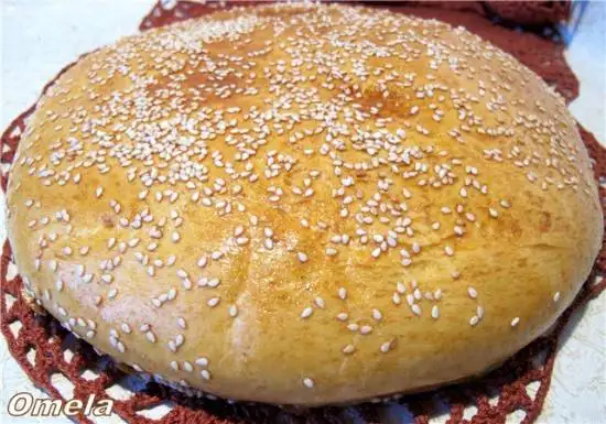 Лепешка тунисская на манке