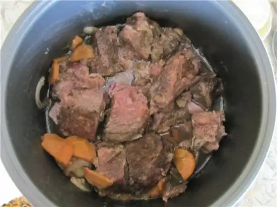 Говядина в собственном соку (мультиварка Aurora)