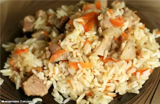 Плов со свининой