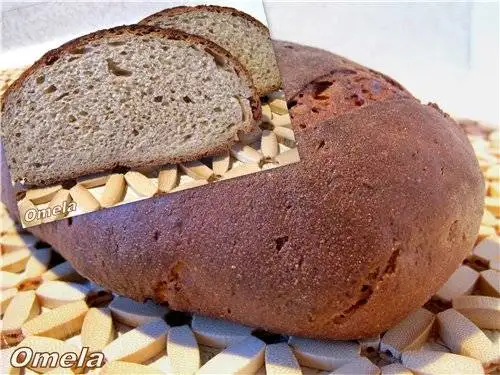 Хлеб сметанный с анисом на закваске