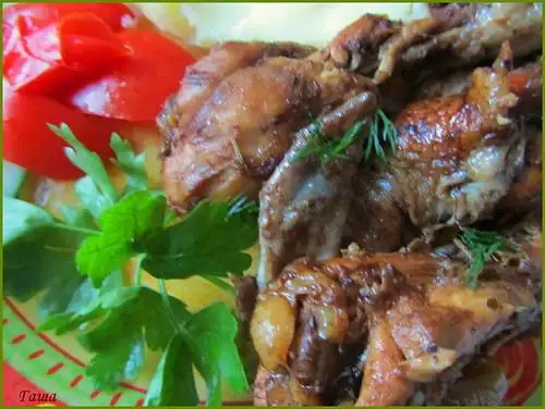 Курица в бальзамическом уксусе