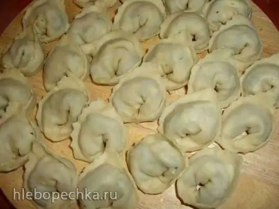 Тесто заварное для лапши, пельменей, варенников