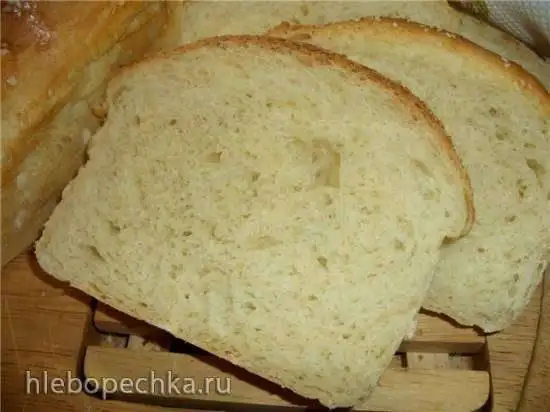 Хлеб пшеничный с картофелем и творогом формовой (духовка)