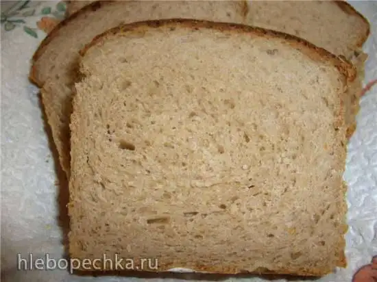 Хлеб пшенично-каштановый на картофеле (духовка)