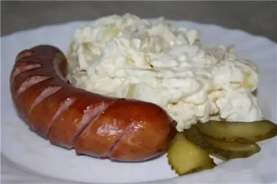 Немецкий картофельный салат