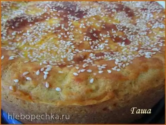 Пирог сырный с баклажанами (Балканский)