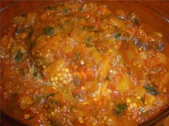 Икра баклажанная  (самая вкусная)