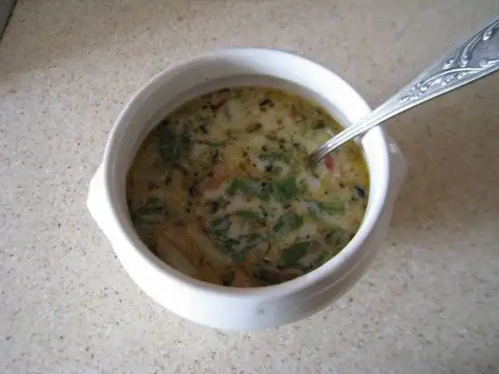 Суп из морепродуктов New England clam chowder