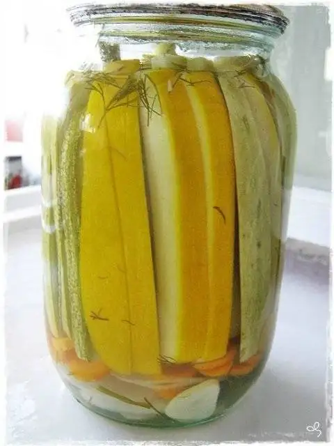 Кабачки полосками