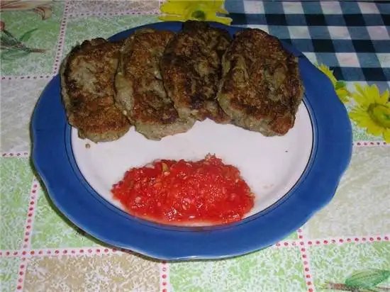 Оладьи из баклажан