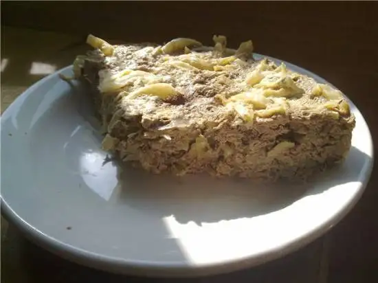 Печеночник с капустой в мультиварке