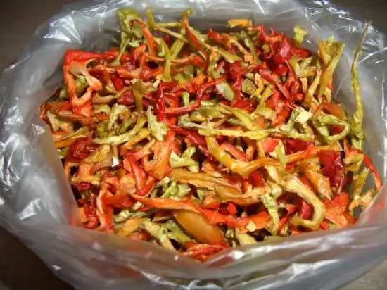 Перец болгарский сушеный