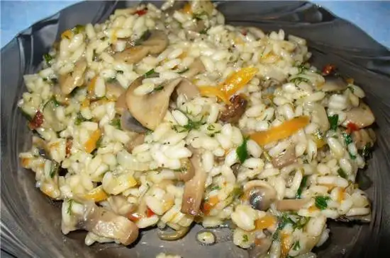 Ризотто с шампиньонами