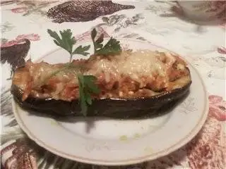 Фаршированные баклажаны (мультиварка Aurora)