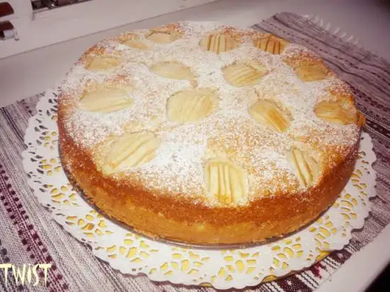 Цюрихский пасторский пирог с яблоками