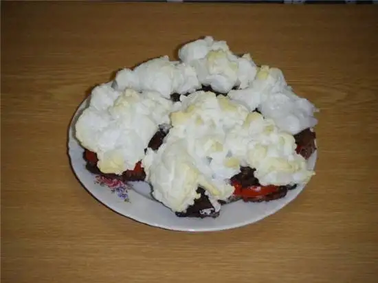 Мясо под «снегом»