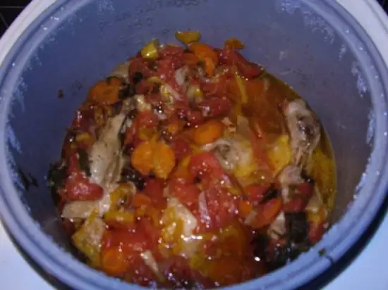 Димляма (курица с овощами)