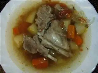 Нохат шурва (узбекский суп из баранины)