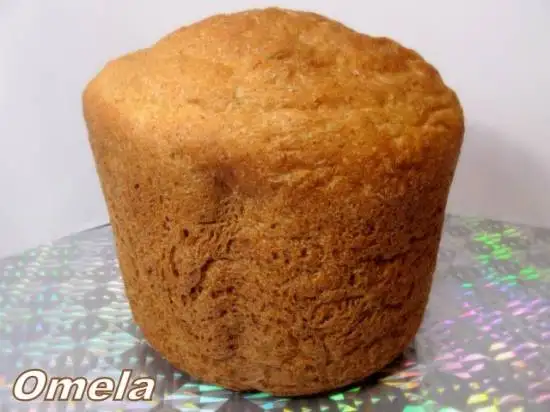 Банановый хлеб с отрубями (хлебопечка)