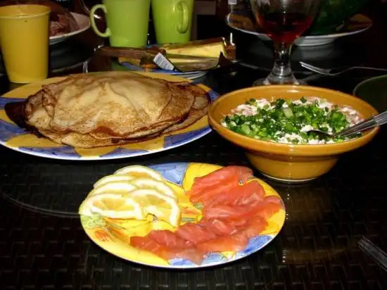 Блины заварные