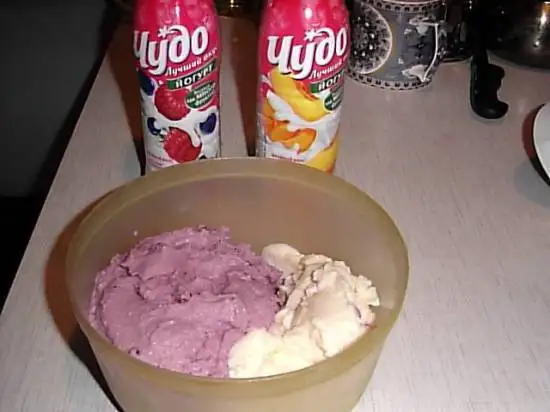 Мороженое из йогурта