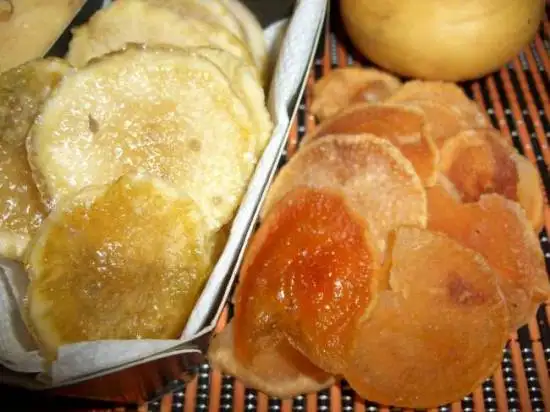 Чипсы из репы и кольраби