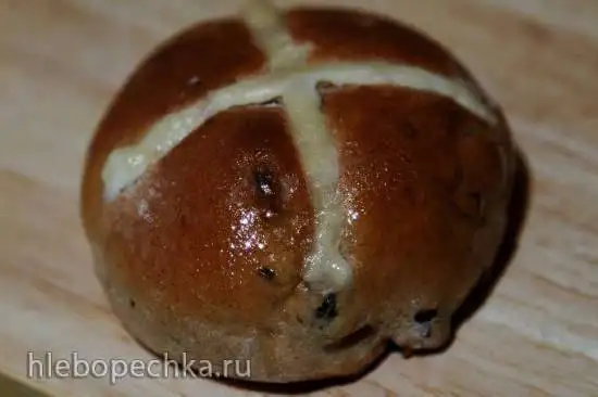Булочки с крестиком (духовка)