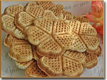 Вафли с маком
