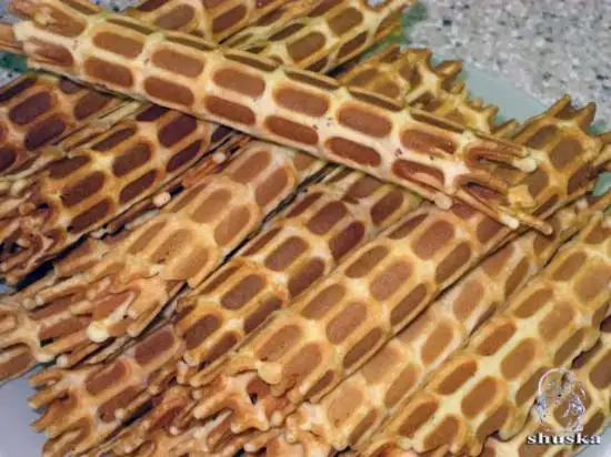 Вафли «Жирафельки»