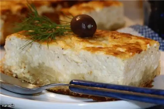 Открытый сырный пирог (Тиропита) и рецепт теста Фило