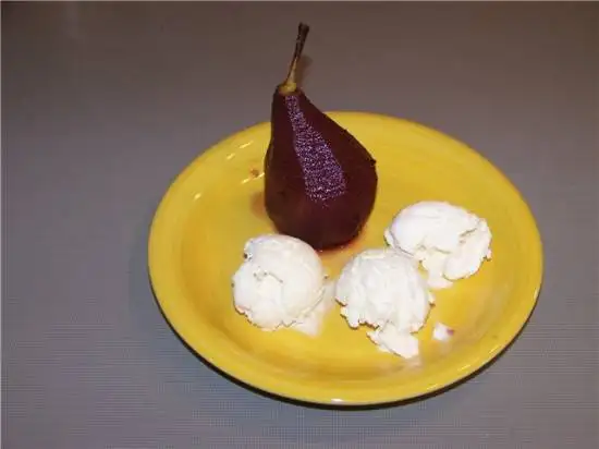 Груши в вине