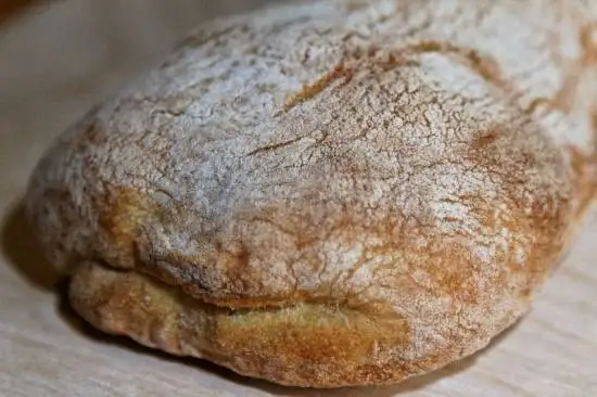 Чиабатта, ciabatta biga в духовке