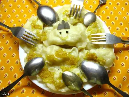 Вареники с картошкой