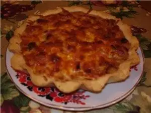 Пирог луковый