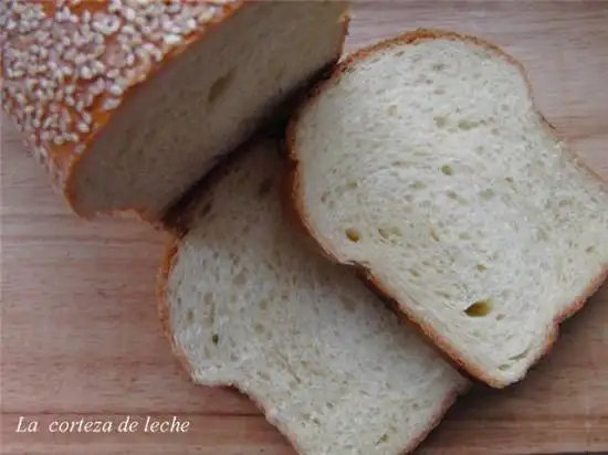 Молочный хлеб La corteza de leche (духовка)