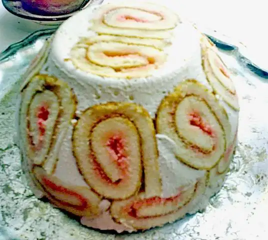 Торт «Шапка Мономаха» (без выпечки)