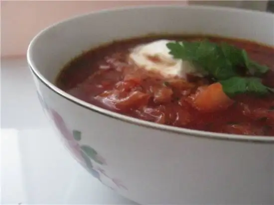 Самый вкусный борщ