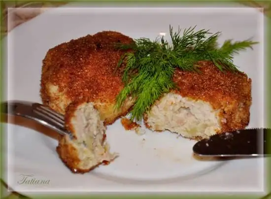 Куриные паровые котлеты в тонкой хрустящей корочке
