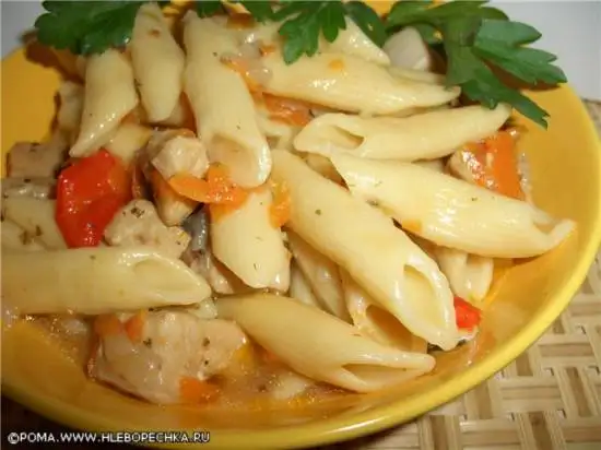 Макароны с мясной подливой для CUCKOO 1054