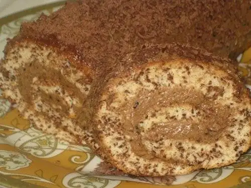 Рулет шоколадный