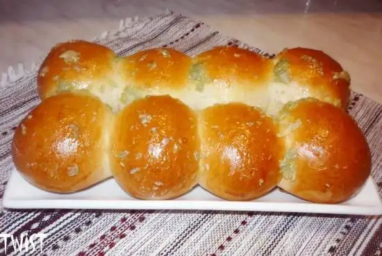 Пампушки с чесноком (к борщу)