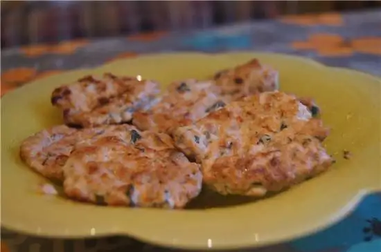 Куриные оладушки