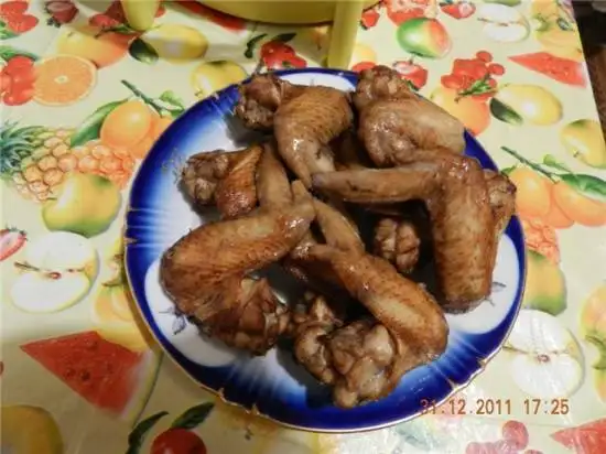 Копченые куриные крылышки в АГ