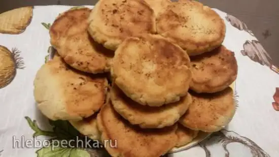 Печенье «Новогодние  кольца» со смальцем