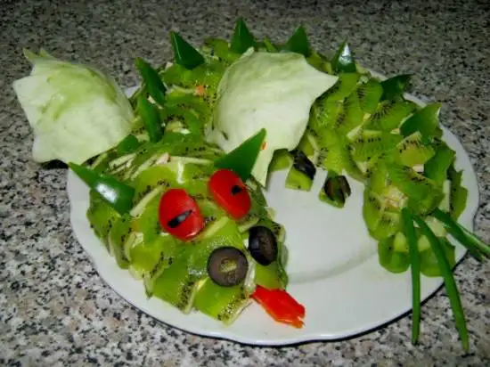 Салат Дракоша