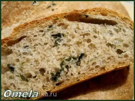Хлеб с водорослями от Р. Бертине (духовка)