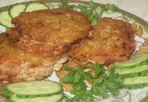 Картофельные драники с мясом
