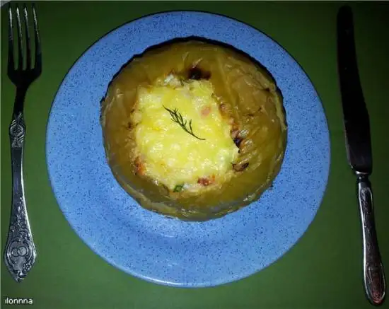 Чудо горшочки из кольраби фаршированные