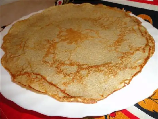 Блины ржаные