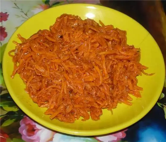 Морковочка по-корейски